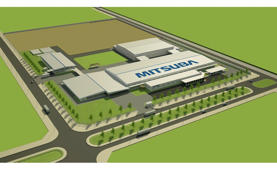 Xây dựng nhà máy đập mới Mitsuba